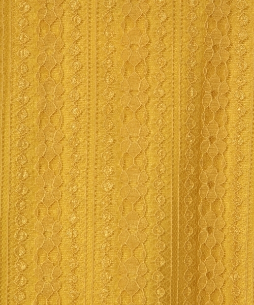 GLOBAL WORK（グローバルワーク）の「【ジュニア】レースハイネックPO長袖/800921（シャツ/ブラウス・キッズ・ホワイト/イエロー/ブラック・LARGE/MEDIUM）」の8枚目の写真