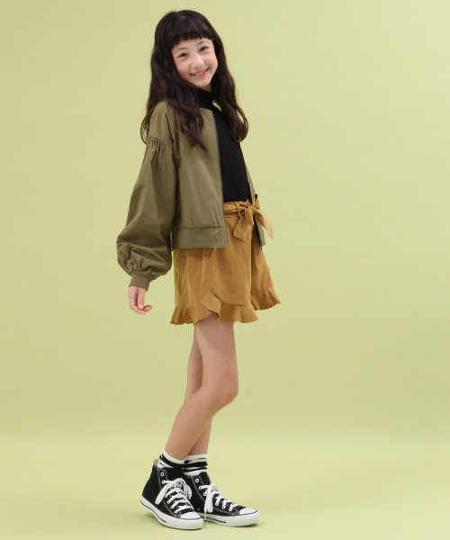 GLOBAL WORK（グローバルワーク）の「【ジュニア】レースハイネックPO長袖/800921（シャツ/ブラウス・キッズ・ホワイト/イエロー/ブラック・LARGE/MEDIUM）」の20枚目の写真