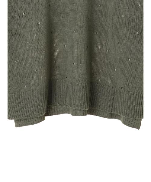 Sevendays Sunday セブンデイズサンデイ のファッション ドット刺繍クルーネックニットプルオーバー ニット セーター ニット セーター セール