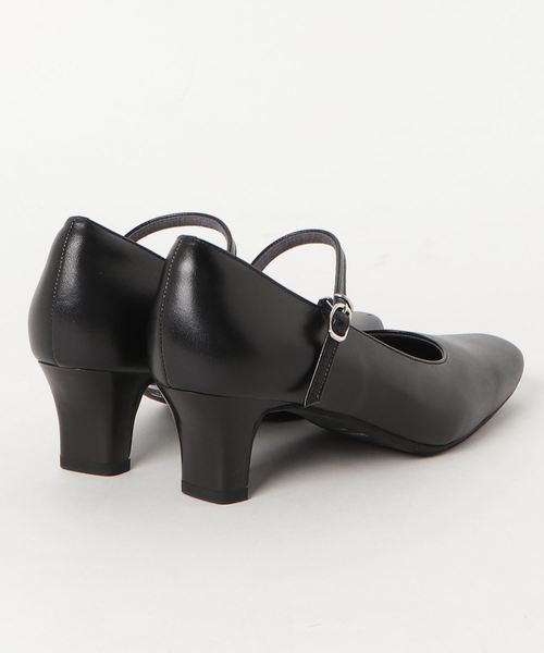 MODE KAORI(モードカオリ)の「ストラップ付きパンプス(パンプス・レディース・ブラック・21.5cm/22cm/22.5cm/23cm/23.5cm/24cm/24.5cm/25cm)」の2枚目の写真