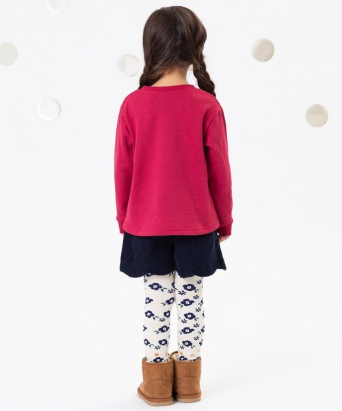 apres les cours（アプレレクール）の「スカラップショートパンツ ショート丈（その他パンツ・キッズ・ネイビー/キャメル/ドット/レンガ・90/100/110/120/80/130/140）」の8枚目の写真