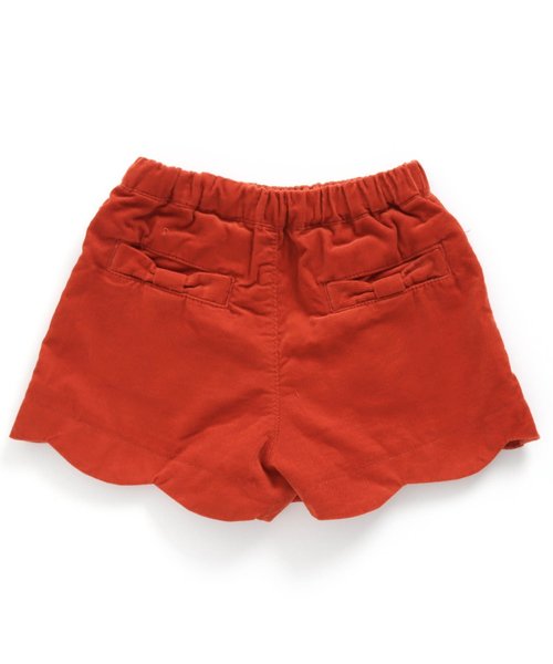 apres les cours（アプレレクール）の「スカラップショートパンツ ショート丈（その他パンツ・キッズ・ネイビー/キャメル/ドット/レンガ・90/100/110/120/80/130/140）」の22枚目の写真
