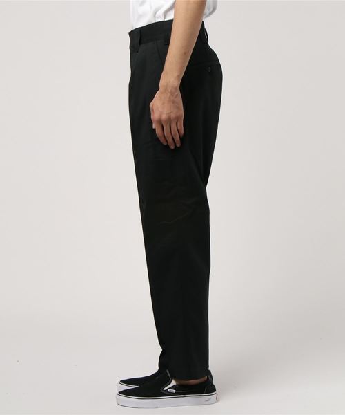 Dickies（ディッキーズ）の「Dickies (ディッキーズ)  TCﾂｲﾙｽﾄﾚｯﾁ入りﾜｲﾄﾞﾊﾟﾝﾂ（チノパンツ・メンズ・ブラック/ベージュ系その他・28/30/32/34/36）」の3枚目の写真