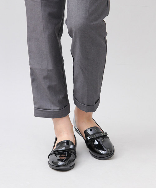 A.M.S.（エーエムエス）の「プレーントゥ リボン オペラパンプス（パンプス・レディース・ブラック/シルバー/ブラック系その他・S/M/L/XL）」の3枚目の写真