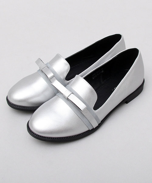 A.M.S.（エーエムエス）の「プレーントゥ リボン オペラパンプス（パンプス・レディース・ブラック/シルバー/ブラック系その他・S/M/L/XL）」の15枚目の写真