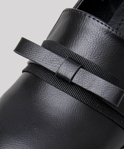 A.M.S.（エーエムエス）の「プレーントゥ リボン オペラパンプス（パンプス・レディース・ブラック/シルバー/ブラック系その他・S/M/L/XL）」の10枚目の写真