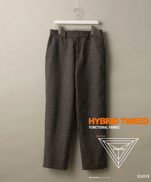 ADAM ET ROPE'(アダムエロペ)の「【HYBRID TWEED】 イージーパンツ(その他パンツ・メンズ・ベージュ/ネイビー/グレー/ブラック系その他・S/M/L)」の4枚目の写真