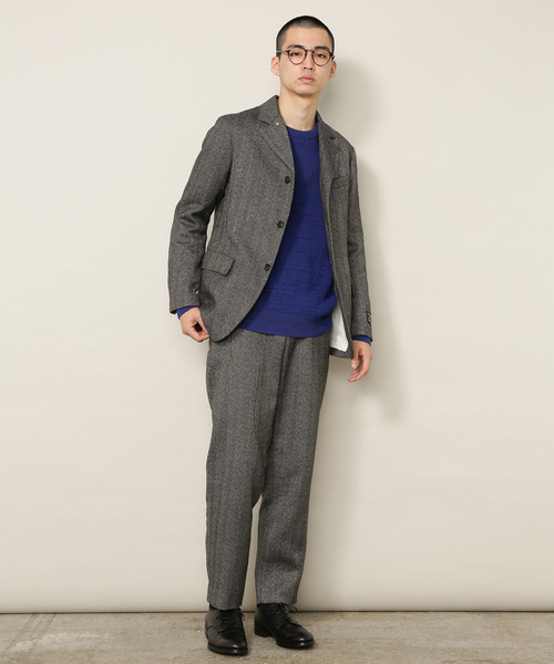 ADAM ET ROPE'(アダムエロペ)の「【HYBRID TWEED】 イージーパンツ(その他パンツ・メンズ・ベージュ/ネイビー/グレー/ブラック系その他・S/M/L)」の16枚目の写真