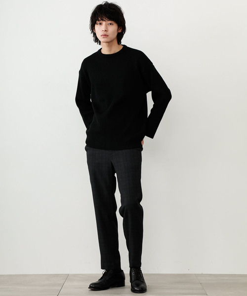 STUDIOUS（ステュディオス）の「【STUDIOUS】ラナウォームテーパーアンクルスラックス【ZOZO限定アイテム】（その他パンツ・メンズ・ブラック/ネイビー/グレー/ダークグレー・1/2/3）」の20枚目の写真