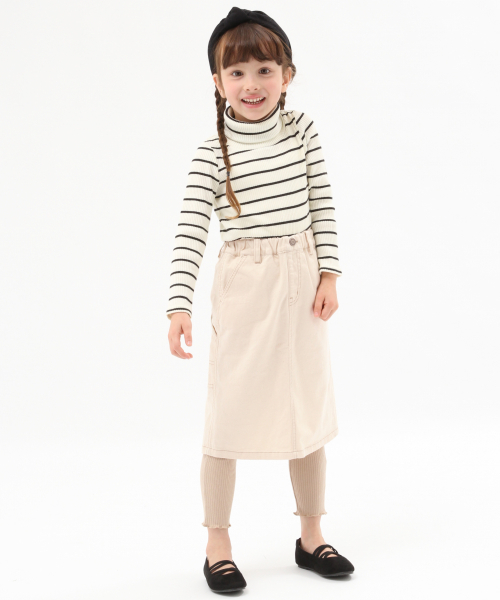 GLOBAL WORK（グローバルワーク）の「【キッズ】カットリブメローレギンス/818600（レギンス/スパッツ・キッズ・ブラック/ブラウン/グレー・SMALL/MEDIUM/LARGE/X-LARGE/XX-LARGE）」の11枚目の写真