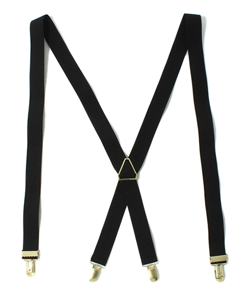 WEGO（ウィゴー）の「WEGO/太サスペンダー（サスペンダー・レディース・ブラック/ネイビー/ワイン・FREE）」の4枚目の写真