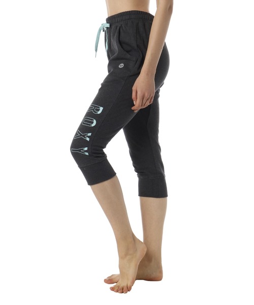 ROXY（ロキシー）の「MOVEMENT PANT/ロキシー パンツ フィットネス ヨガ ジム ランニング ルームウェア・ワンマイルウェアにも（スウェットパンツ・レディース・ブラック/グレー/ブラック系その他・SMALL/MEDIUM/LARGE）」の2枚目の写真