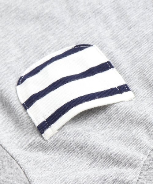 apres les cours(アプレレクール)の「アップルレイヤードTシャツセット(Tシャツ/カットソー・キッズ・オフホワイト/グリーン/マスタード・90/100/110/120/80/130)」の12枚目の写真