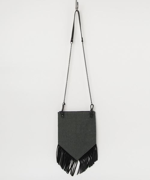 GARA（ガラ）の「GARA:CELTIC FOLK 2WAY BAG（ショルダーバッグ・メンズ・ブラウン/ブルーグレー・ONE SIZE）」の3枚目の写真