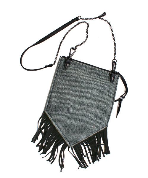 GARA（ガラ）の「GARA:CELTIC FOLK 2WAY BAG（ショルダーバッグ・メンズ・ブラウン/ブルーグレー・ONE SIZE）」の11枚目の写真