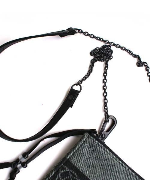 GARA（ガラ）の「GARA:CELTIC FOLK 2WAY BAG（ショルダーバッグ・メンズ・ブラウン/ブルーグレー・ONE SIZE）」の12枚目の写真