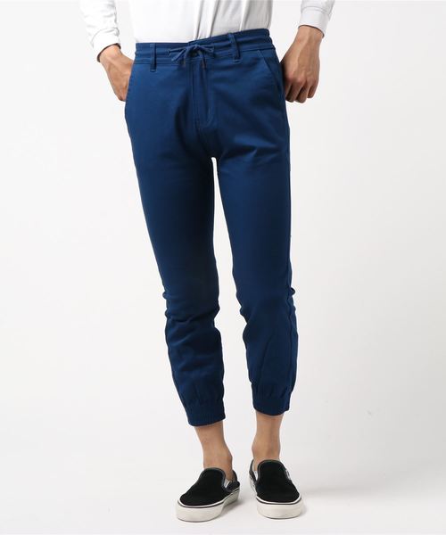 おしゃれスタ（オシャレスタ）の「ストレッチツイルジョガーパンツ(IR) レディース メンズ（その他パンツ・メンズ・ホワイト/ブラック/ベージュ/ネイビー/カーキ/ブルー・S/M/L/XL）」の14枚目の写真