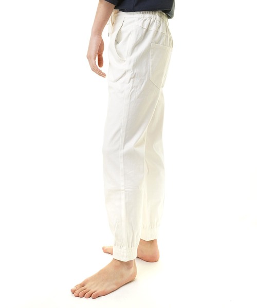 おしゃれスタ（オシャレスタ）の「ストレッチツイルジョガーパンツ(IR) レディース メンズ（その他パンツ・メンズ・ホワイト/ブラック/ベージュ/ネイビー/カーキ/ブルー・S/M/L/XL）」の16枚目の写真