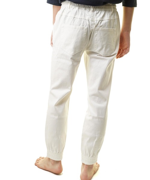 おしゃれスタ（オシャレスタ）の「ストレッチツイルジョガーパンツ(IR) レディース メンズ（その他パンツ・メンズ・ホワイト/ブラック/ベージュ/ネイビー/カーキ/ブルー・S/M/L/XL）」の18枚目の写真