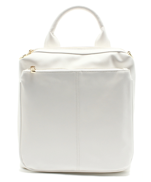 Another Edition（アナザーエディション）の「AE 2Way SQ リュック（バックパック/リュック・レディース・ブラック/ホワイト・フリー）」の8枚目の写真