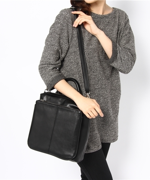 Another Edition（アナザーエディション）の「AE 2Way SQ リュック（バックパック/リュック・レディース・ブラック/ホワイト・フリー）」の15枚目の写真