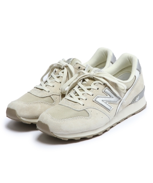 Another Edition(アナザーエディション)の「NB WR996 Heritage(スニーカー・レディース・ナチュラル/ネイビー・22.5cm/23.5cm/24.5cm)」の2枚目の写真