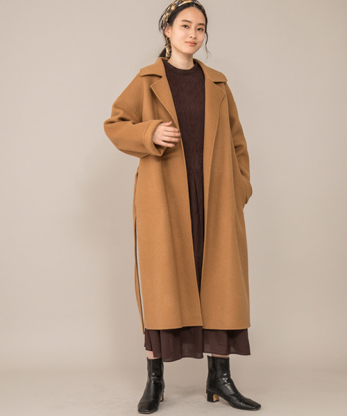 人気完売Liyoca リヨカダブルフェイスオーバーコート