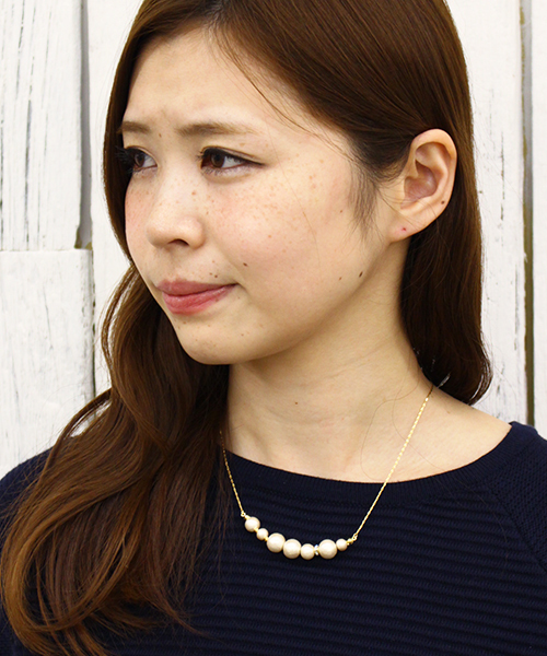 CIAOPANIC TYPY（チャオパニックティピー）の「【WEB限定】10MXコットンパールネックレス（ネックレス・レディース・ホワイト/クリーム・FREE）」の12枚目の写真