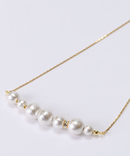 CIAOPANIC TYPY（チャオパニックティピー）の「【WEB限定】10MXコットンパールネックレス（ネックレス・レディース・ホワイト/クリーム・FREE）」の17枚目の写真