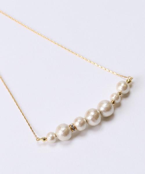 CIAOPANIC TYPY（チャオパニックティピー）の「【WEB限定】10MXコットンパールネックレス（ネックレス・レディース・ホワイト/クリーム・FREE）」の18枚目の写真