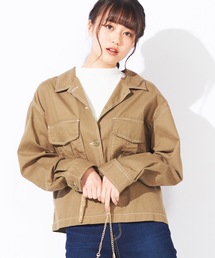 WEGO | WEGO/BIGポケットクロップドシャツ(シャツ/ブラウス)