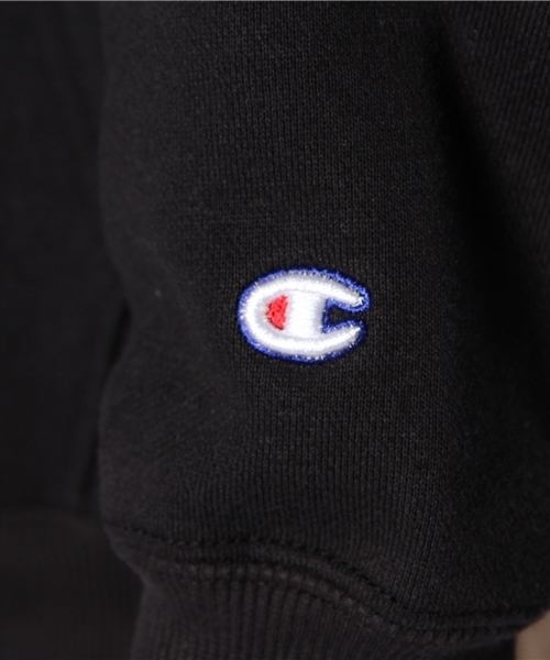 Champion(チャンピオン)の「WEGO/Championワッペンパーカー(パーカー・メンズ・ブラック/ネイビー・MEDIUM/LARGE)」の12枚目の写真