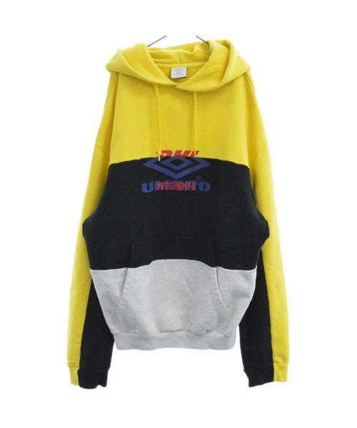 【Vetements ×  】18ss パーカー VETEMENTS（ヴェトモン） 18SS ×トミーヒルフィガー ダブルスリーブ