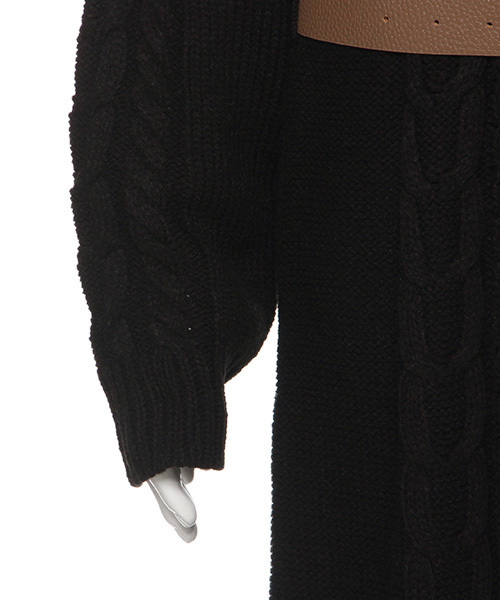 Lovetoxic ラブトキシック のファッション ワンピース 肩開きニット長袖ワンピース ワンピース ワンピース セール