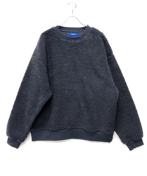 London Denim(ロンドンデニム)の「ユニセックス もこもこ シェルパボア フリース / オーバーサイズ プルオーバー ビッグサイズ トレーナー(スウェット・メンズ・ブラック/ベージュ/オフホワイト/グリーン/カーキ/モカ/ネイビー/チャコールグレー・48/50)」の18枚目の写真