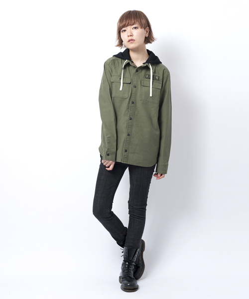 X-girl(エックスガール)の「HEART POCKET SKINNY JEANS(デニムパンツ・レディース・ブラック/インディゴブルー/ライトインディゴブルー・26inch/27inch/24inch/25inch)」の20枚目の写真