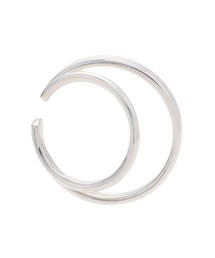 COCOSHNIK（ココシュニック）の「シルバー ダブルフープ2連 イヤーカフ（イヤーカフ）」