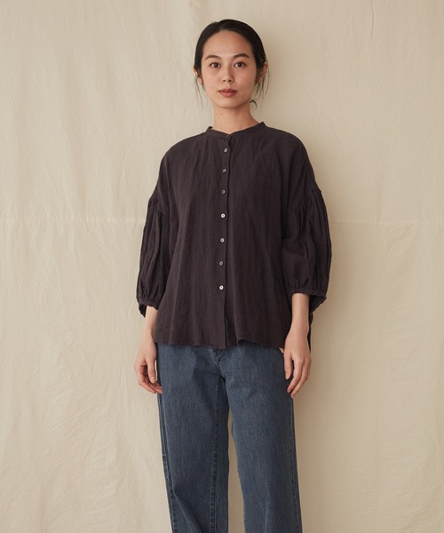 IKKUNA（イクナ）の「lantern-sleeve blouse Ⅰ／ランタンスリーブ 