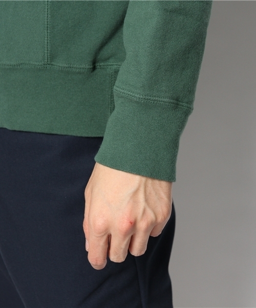 Denime(ドゥニーム)の「BASIC SWEAT CREW NECK(スウェット・メンズ・ネイビー/グレー/グリーン・LARGE/SMALL/MEDIUM)」の8枚目の写真