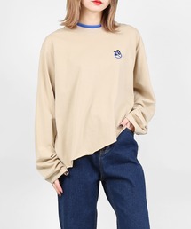 DING | DING/アシンメトリーロングTシャツ(Tシャツ/カットソー)