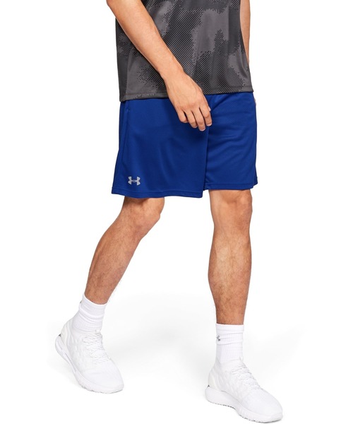 UNDER ARMOUR(アンダーアーマー)の「UAテック メッシュショーツ(トレーニング/メンズ)(その他パンツ・メンズ・ブラック/チャコールグレー/ロイヤルブルー/ネイビー/レッド/ブルー・LG/MD/SM/XL/XXL/3XL)」の5枚目の写真