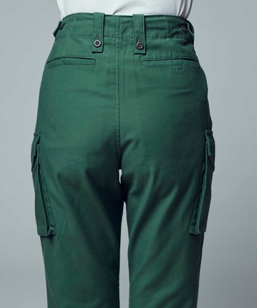 BACK NUMBER(バックナンバー)の「【BACK NUMBER】「THE WORLD CARGO」 コンバットトラウザーカーゴパンツ(カーゴパンツ・レディース・オリーブ・L/M/S)」の5枚目の写真
