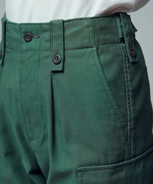 BACK NUMBER(バックナンバー)の「【BACK NUMBER】「THE WORLD CARGO」 コンバットトラウザーカーゴパンツ(カーゴパンツ・レディース・オリーブ・L/M/S)」の6枚目の写真