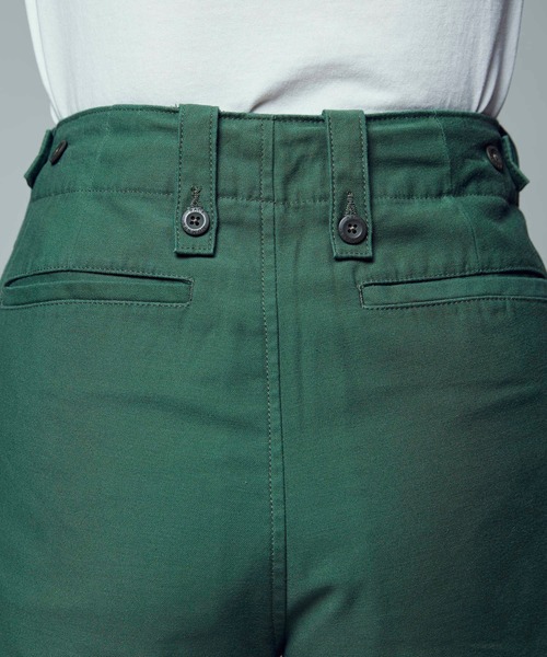 BACK NUMBER(バックナンバー)の「【BACK NUMBER】「THE WORLD CARGO」 コンバットトラウザーカーゴパンツ(カーゴパンツ・レディース・オリーブ・L/M/S)」の7枚目の写真
