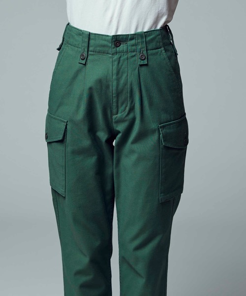 BACK NUMBER(バックナンバー)の「【BACK NUMBER】「THE WORLD CARGO」 コンバットトラウザーカーゴパンツ(カーゴパンツ・レディース・オリーブ・L/M/S)」の11枚目の写真