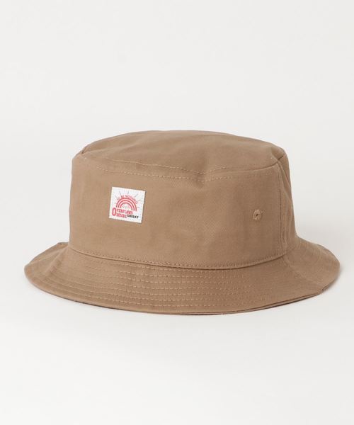 THE CASUAL(カジュアル)の「織ネームワッペンバケットハット キッズ(ハット・キッズ・モカ/オフホワイト/ライトベージュ/ブラック/ブルー系その他/カーキ/ネイビー/ブラウン・52/54/56)」の4枚目の写真