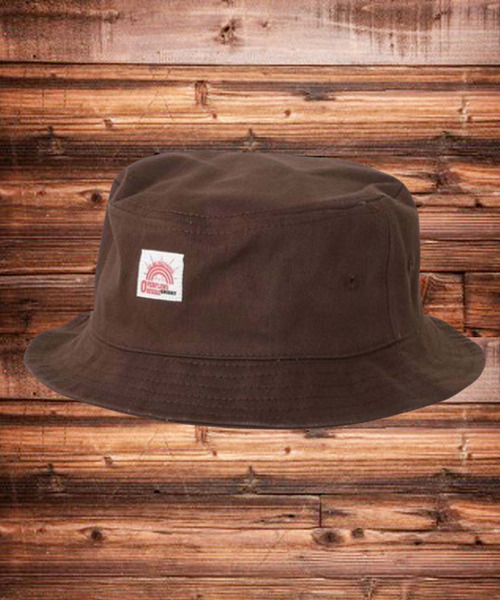 THE CASUAL(カジュアル)の「織ネームワッペンバケットハット キッズ(ハット・キッズ・モカ/オフホワイト/ライトベージュ/ブラック/ブルー系その他/カーキ/ネイビー/ブラウン・52/54/56)」の12枚目の写真