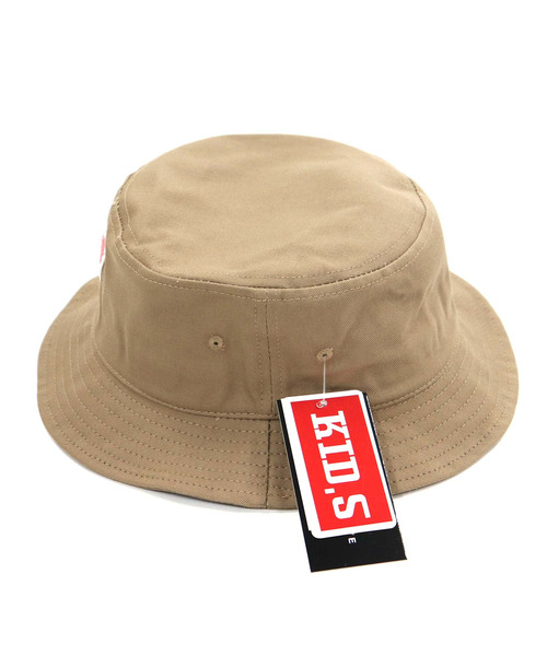 THE CASUAL(カジュアル)の「織ネームワッペンバケットハット キッズ(ハット・キッズ・モカ/オフホワイト/ライトベージュ/ブラック/ブルー系その他/カーキ/ネイビー/ブラウン・52/54/56)」の19枚目の写真