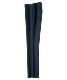 ストレッチ麻入りアンクルパンツ股下61cm