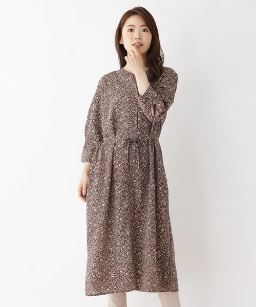 Hushush ハッシュアッシュ の 手洗いok プチフラワードロストワンピース ワンピース Wear Hushush ハッシュアッシュ の 手洗いok プチフラワードロストワンピース ワンピース Wear